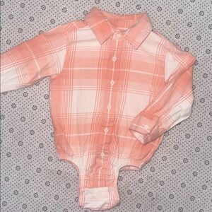 🛍CUTE Little GIRLS FLANNEL SHIRT SIZE 18 MONTHS 🛍